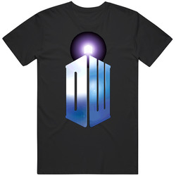 Doctor Who Dw Logo Classic Sci Fi Tv T Shirt