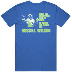 Boogeyman Football Seattle Danger Russell Wilson T Shirt