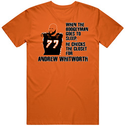 Cincinnati Football Boogeyman Andrew Whitworth T Shirt