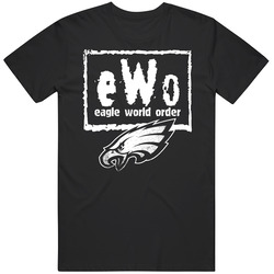 New World Order Football Phildephia Ewo T Shirt