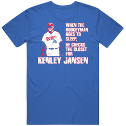 Kenley Jansen Baseball Boogeyman La Los Angeles T Shirt