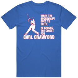 Los Angeles Baseball Carl Crawford La Boogeyman T Shirt