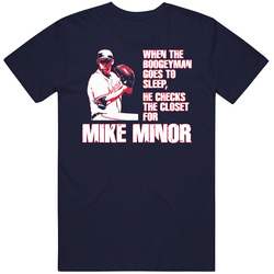 Boogeyman Mike Minor Atlanta Baseball T Shirt