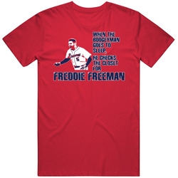 Freddie Freeman Baseball Boogeyman Atlanta T Shirt