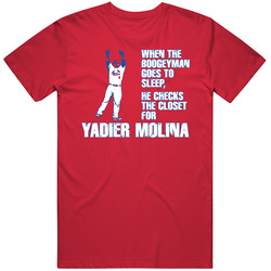 Yadier Molina Baseball Boogeyman St Louis T Shirt