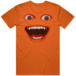 Annoying Orange Funny Comedy Cartoon Face T Shirt