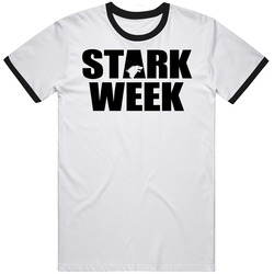 Shark Week Stark Week Tv Movie Parody T Shirt