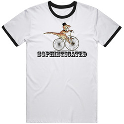 Sophisticated More Evolved T Rex Dinosaur Funny T Shirt