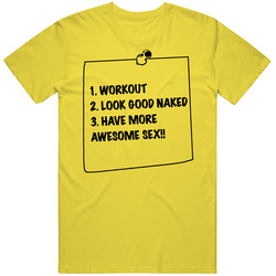 Post It 3m Funny To Do List Parody T Shirt