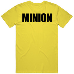 Funny Super Villian Minion Cartoon Comic Movie Tribute T Shirt