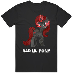 Bleeding Heart Bad Pony My Lil Pony Parody T Shirt