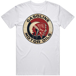 Red Indian Motor Oil Gasoline Automobile Car Fan T Shirt