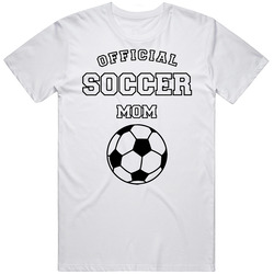 Official Soccer Mom Football T Shirt