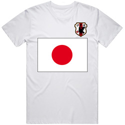 Japan Flag World Soccer Football Fan Tribute T Shirt