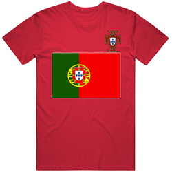 Portugal Flag World Soccer Football Fan Tribute T Shirt