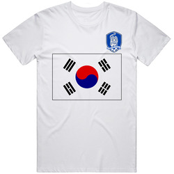 South Korea Flag World Soccer Football Fan Tribute T Shirt