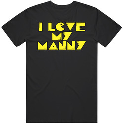 I Love My Manny - Pac-man Pacquiao Pacman Font T Shirt