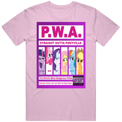My Little Pony Pwa Parody T Shirt