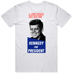 John F Kennedy Jfk For President Campaign T Shirt