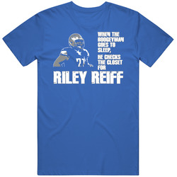 Riley Reiff Detroit Football Boogeyman T Shirt