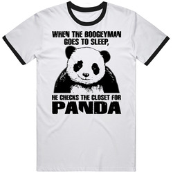Panda Bear Never Say No To Panda Funny Commercial Egypt T Shirt