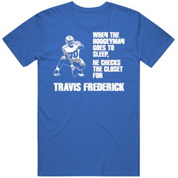 Football Boogeyman Dallas Travis Frederick T Shirt
