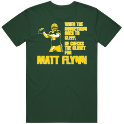 Gb Boogeyman Football Green Bay Matt Flynn T Shirt