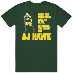 Football Gb Boogeyman Green Bay Aj Hawk T Shirt