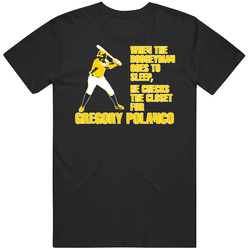 Boogeyman Pittsburgh Baseball Gregory Polanco T Shirt