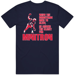 Minitron Julian Edelman New England Boston Football Pats T Shirt