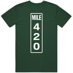 Colorado Interstate Highway Mile Marker 420 T Shirt