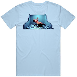 Ron Jeremy Miley Wrecking Ball Funny Viral Parody T Shirt