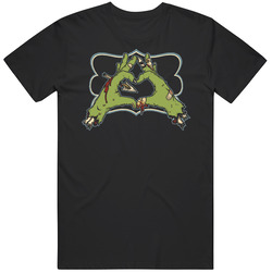 Zombie Love Heart Hands T Shirt