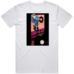Sons Of 8 Bit Tv Cult Iconic Video Game Classic Mashup T Shirt