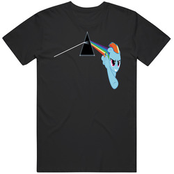 My Little Pony Music Album Parody Retro Cover T Shirt