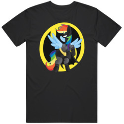 My Little Pony Logo Comic Character Mashup T Shirt