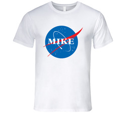Mike Nasa Personalized Name Space Tribute T Shirt