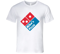 Mike Personalized Name Domino's Pizza Tribute T Shirt