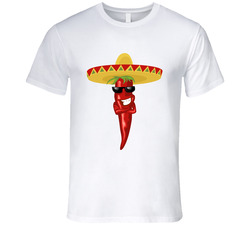 Hot Chili Pepper Funny Food T Shirt
