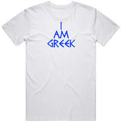 I Am Greek Greece Eu Referendum 2015 Euro T Shirt