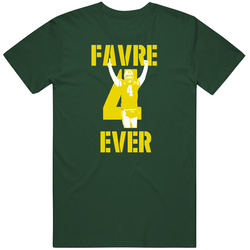 Brett Favre Hall Of Fame Green Bay Qb Football T Shirt
