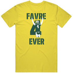 Brett Favre Hall Of Fame Qb Green Bay Football T Shirt
