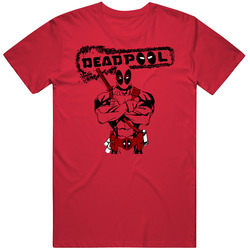 Deadpool Cool Superhero Comics Movie Tribute T Shirt