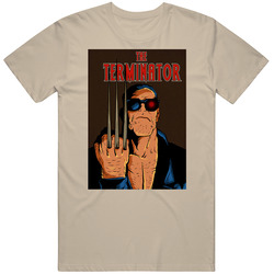 Terminator Comic Movie Hero Crossover Classic Epic T Shirt
