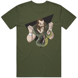 Jake The Snake Roberts Wrestling 80s Retro Superstar T Shirt