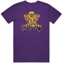 Warrior Wrestling Video Game Character Crossover T Shirt