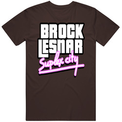 Brock Lesnar Suplex City Video Game Parody Mashup Classic T Shirt