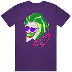 Joker Groovy Iconic Villain Comic Classic T Shirt