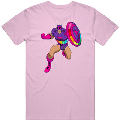 Gay Superhero Comic Vintage Crossover T Shirt