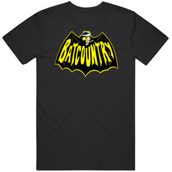 Bat Country Movie Comic Cult Classic Parody Logo T Shirt